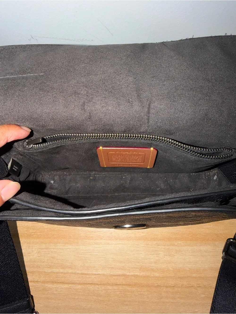 Real authentic Coach Soft Tabby Multi Crossbody in Signature Leather